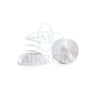 BIG POWER WHITE COLOR STAINLESS STEEL KNOB SET