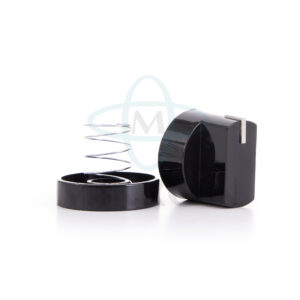 IRANIAN TYPE BLACK KNOB SET