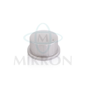 SELF-SEQUINED PAINTED PLASTIC KNOB