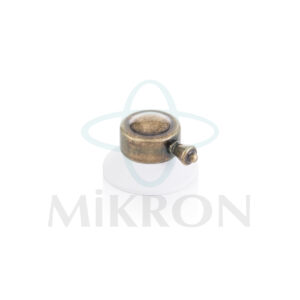 MIKRON TYPE WHITE ANTIQUE RUSTIC KNOB