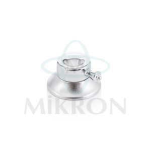 MIKRON TYPE CHROME PLATED SİLVER RUSTIC KNOB