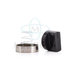 MKRN BLACK KNOB CHROME SEQUIN SET