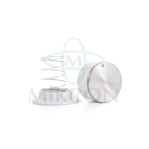 MS11 STAINLESS STEEL SHEET WHITE KNOB SET